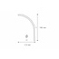 NMC Arstyl AD23, profiel voor indirecte verlichting - plafondlijst (115 x 185 mm), lengte 2 m