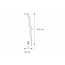 NMC Arstyl AD21, profiel voor indirecte verlichting - plafondlijst  (255 x 60 mm), lengte 2 m