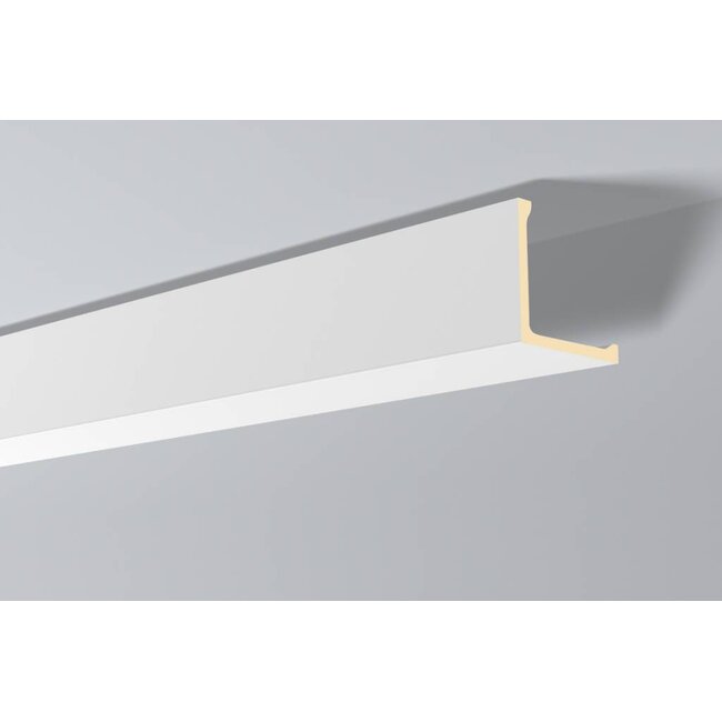 NMC Arstyl L1, profiel voor directe verlichting (150 x 150 mm), lengte 2 m