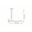 NMC Arstyl L1, profiel voor directe verlichting (150 x 150 mm), lengte 2 m