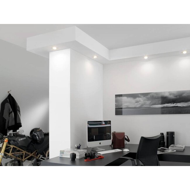 NMC Arstyl L4, profiel voor directe verlichting (100 x 100 mm), lengte 2 m