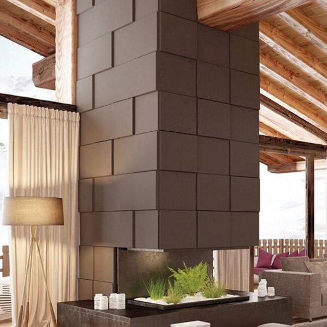 NMC 3D Wallpanel / Wandpaneel Domino Polyurethaan (1135 x 380 x 38 mm) - 4 Wandpanelen