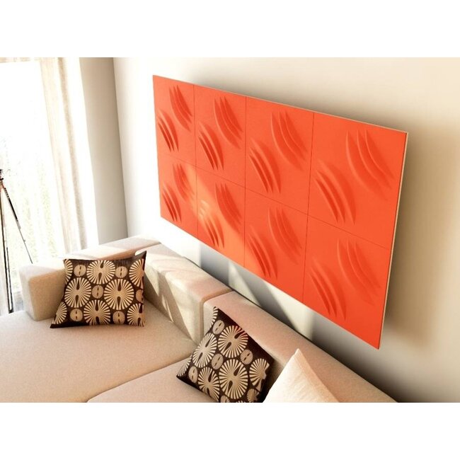 Vidella 3D Wandpanelen Bamboe Midnight Flow (prijs per pak à 2 m2)