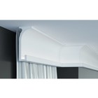 Grand Decor KF803 (150 x 60 mm), lengte 2 m, PU - Gordijnlijst LED lijst voor indirecte verlichting