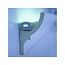 Grand Decor Polyurethaan - LED sierlijst voor indirecte verlichting, KF701 (70 x 40 mm), lengte 2 m