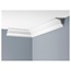 Grand Decor Kroonlijst P905 / K202  (75 x 82 mm), polyurethaan, lengte 2 m