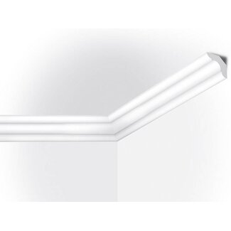 Vidella VC30 (30 x 30mm), plafondlijst, sierlijst,  lengte 2 m OP=OP