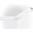 Vidella VC30 (30 x 30mm), plafondlijst, sierlijst,  lengte 2 m