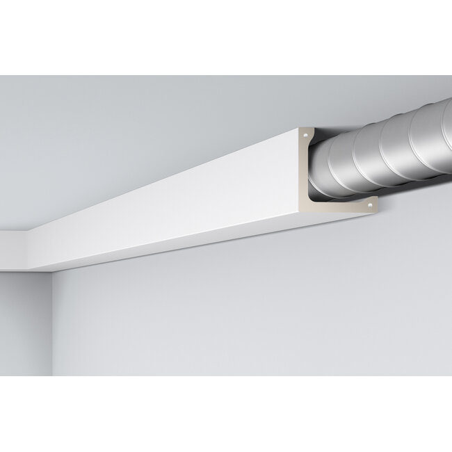 NMC Arstyl L4, profiel voor directe verlichting (100 x 100 mm), lengte 2 m