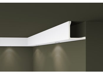 NMC Arstyl L5, profiel voor directe verlichting (200 x 200 mm), lengte 2 m