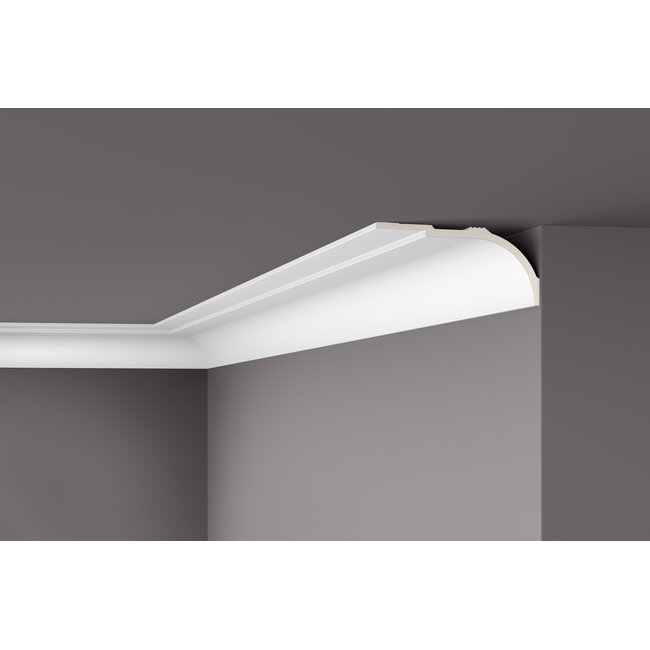 NMC Arstyl AD22, profiel voor indirecte verlichting - plafondlijst (100 x 225 mm), lengte 2 m