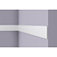 NMC Platte Plint Wallstyl / Floorstyl FL9 (100 x 8 mm), lengte 2 m (NMC Sierlijst Primo, WS18)