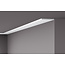 NMC Platte Plint Wallstyl / Floorstyl FL9 (100 x 8 mm), lengte 2 m (NMC Sierlijst Primo, WS18)