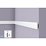 NMC Wallstyl WD4 (58 x 12 mm), lengte 2 m (NMC Deurlijst Ugo)