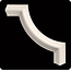 Homestar Hoekbochten r=120 mm BW11, set (= 4 stuks)