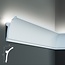 Grand Decor Polyurethaan - LED sierlijst voor indirecte verlichting, KF704 (100 x 50 mm), lengte 2 m