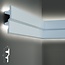 Grand Decor Polyurethaan - LED sierlijst voor indirecte verlichting, KF709 (150 x 40 mm), lengte 2 m