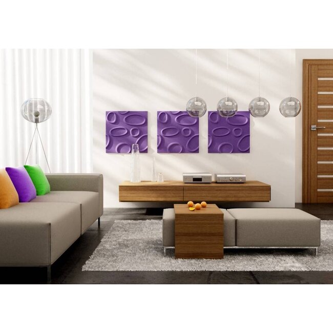 Vidella 3D Wandpanelen Bamboe Calypso (prijs per pak à 2 m2)