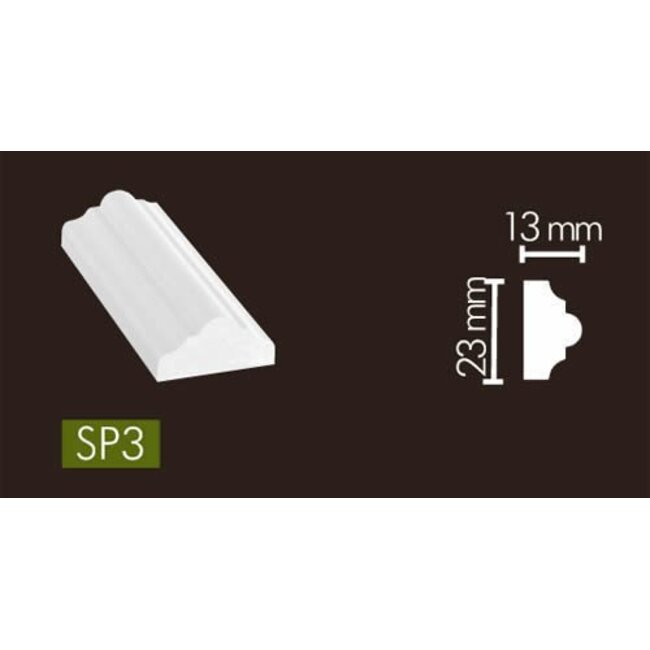 NMC Arstyl SP3 (23 x 13 mm), lengte 2 m