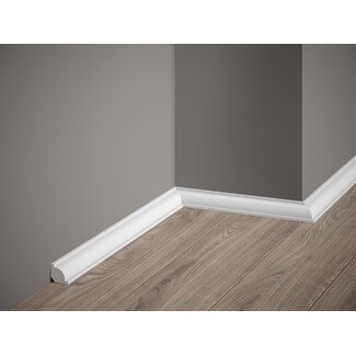 Lijst & Ornament Plint MD001 (21 x 21 mm), lengte 2 m