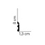 Lijst & Ornament Plint MD018 (80 x 13 mm), lengte 2 m