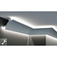 Grand Decor Polyurethaan - LED sierlijst voor indirecte verlichting, KF703 (90 x 90 mm), lengte 2 m