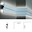 Grand Decor Polyurethaan - LED sierlijst voor indirecte verlichting, KF709 (150 x 40 mm), lengte 2 m