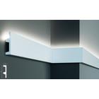 Grand Decor KF504 (102 x 25 mm), lengte 2 m, PU - LED sierlijst voor indirecte verlichting