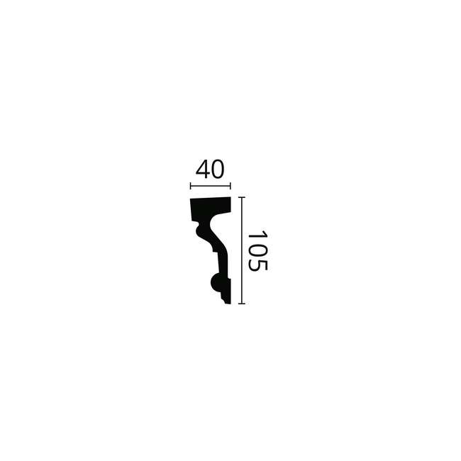 NMC Arstyl Z1 (105 x 40 mm), lengte 2 m