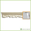 Grand Decor CR708 (138 x 40 mm), lengte 2 m, Polyurethaan stootvast