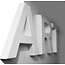 Art Décor 3D Letters Alfabet en Symbolen Polyurethaan hoogte ca. 20 cm (geen piepschuim!)