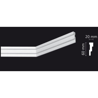 NMC Nomastyl Plus M2 (60 x 20 mm), lengte 2 m