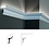 Grand Decor Polyurethaan - LED sierlijst voor indirecte verlichting, KF717 (81 x 45 mm), lengte 2 m
