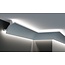 Grand Decor Polyurethaan - LED sierlijst voor indirecte verlichting, KF703 (90 x 90 mm), lengte 2 m
