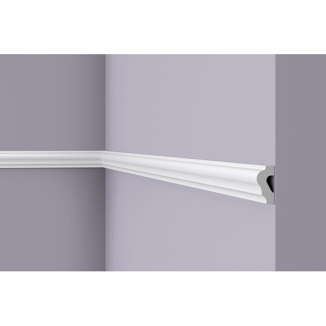 NMC Wallstyl WL2 (40 x 20 mm), lengte 2 m (NMC Sierlijst Tacito)