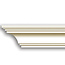 Grand Decor Kroonlijst P925 / K234 (50 x 50 mm), polyurethaan, lengte 2 m