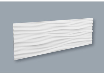 NMC 3D Wallpanel Liquid, Polyurethaan, 38 cm breed, lengte 113,5 cm  - 6 Wandpanelen