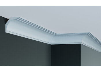 Grand Decor Kroonlijst P907 / K204 (110 x 120 mm), polyurethaan, lengte 2 m
