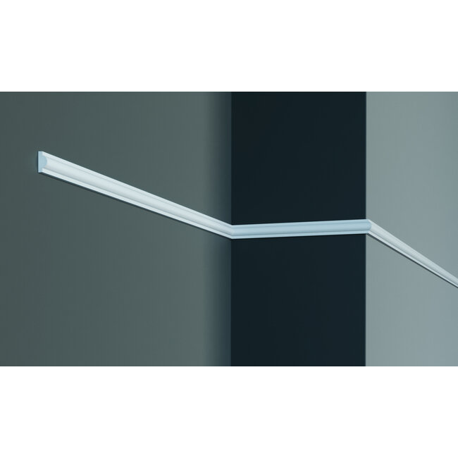 Grand Decor Kaderlijst CR954 / M220 (21 x 10 mm), polyurethaan, lengte 2 m
