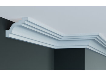 Grand Decor Kroonlijst P928 / K237 (102 x 76 mm), polyurethaan, lengte 2 m