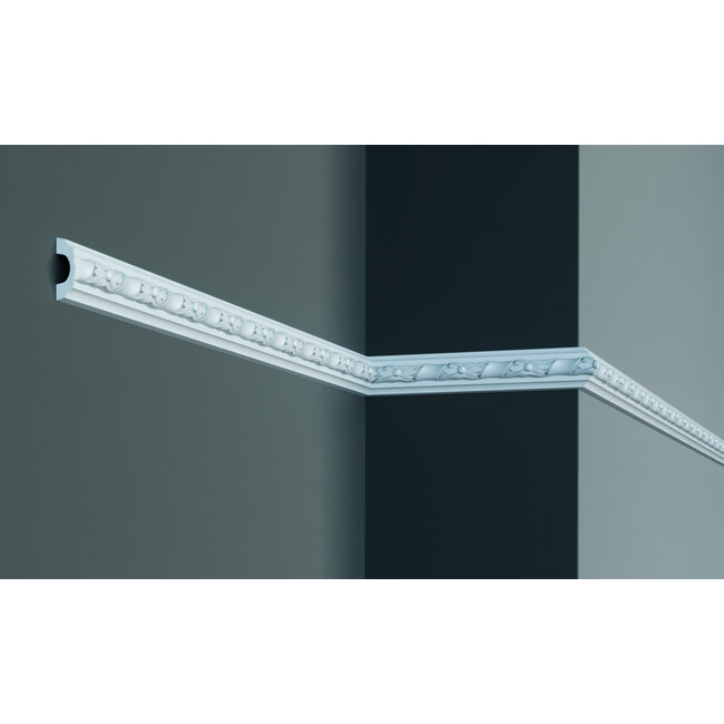 Grand Decor Kaderlijst CR710 (40 x 25 mm), polyurethaan, lengte 2 m
