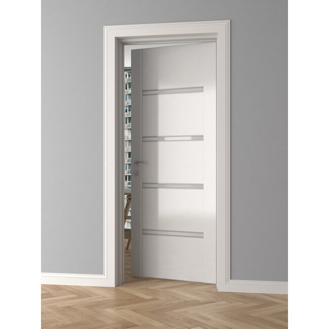 Lijst & Ornament Architraaf / Deurlijst / Plint MD094 (94 x 12 mm), lengte 2 m