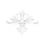 Grand Decor Ornament A608 (185 × 240 × 25 mm)