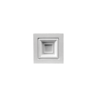Grand Decor Ornament D493 (9,5 x 9,5 х 2,5 cm), polyurethaan