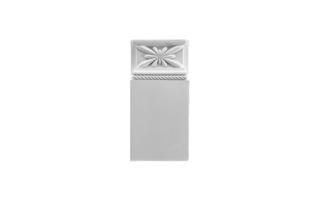 Grand Decor Plintneut D402 (23 x 10,9 х 2,8 cm), polyurethaan