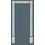 Grand Decor Platte plint CR779 (76 x 20 mm) polyurethaan, lengte 2 m