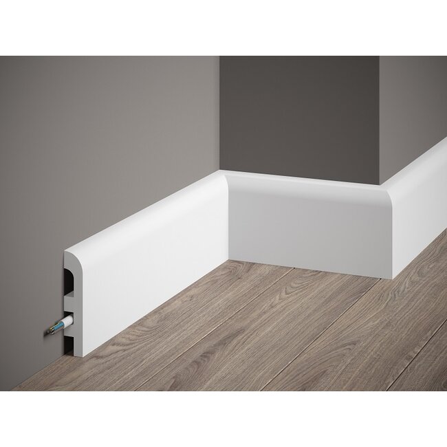 Lijst & Ornament Plint MD355 (97 x 20 mm), lengte 2 m
