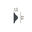 Grand Decor Kaderlijst CR727 (24 x 13 mm), polyurethaan, lengte 2 m