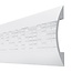 Vidella Wandlijst ST3 (120 x 15 mm), lengte 2 m