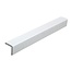 Homestar Kunststof hoekprofiel / hoeklijst / hoekbeschermer CP30 (30 x 30 mm), lengte 2 m